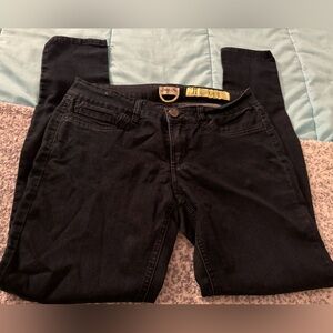 Dark denim skinny jeans